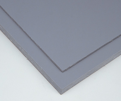 プラスチック PVC（塩ビ） 切板（グレー） 板厚 15mm 450mm×700mm ショッピング純正品 | www